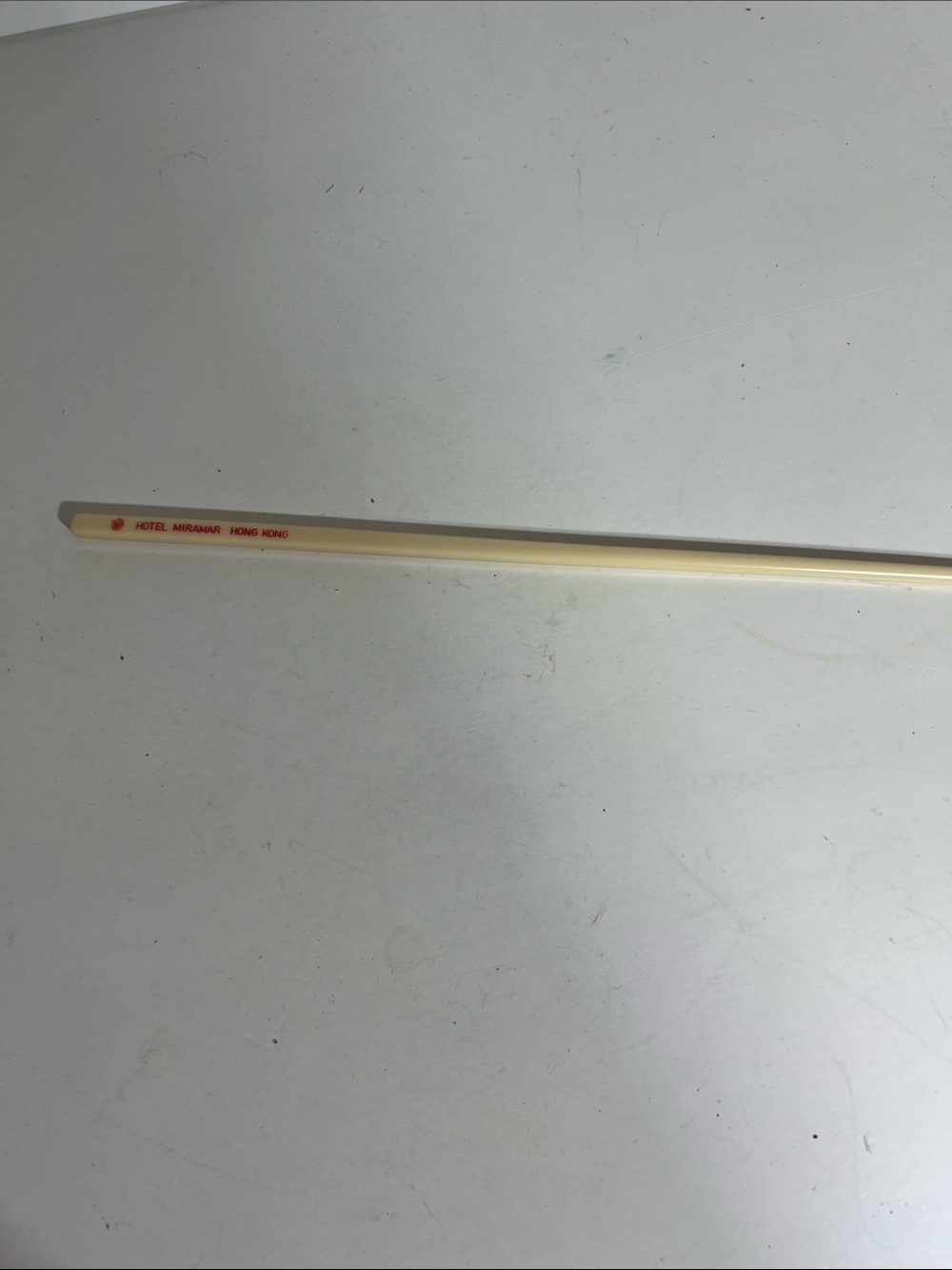 Cream Decorative Chopstick - Hong Kong